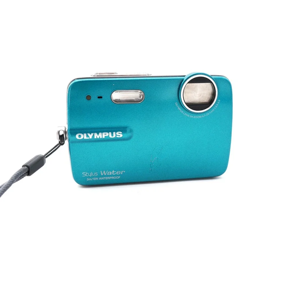 Olympus‎ Stylus 550WP 10MP Digital Camera Digi Point Shoot Camera Tested